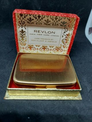 Vintage Revlon Powder Case Designed By Van Cleef & Arpels
