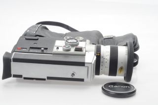 Canon Auto Zoom 814 8 8mm Movie Camera W/7.  5 - 60mm F1.  4 Lens 967