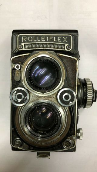 Rolleiflex 3.  5 F Planar Tlr Film Camera.  Only.