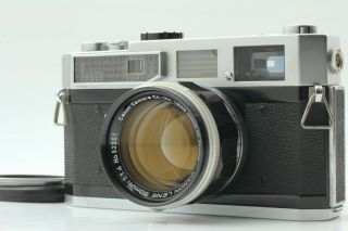 [exc,  5] Canon Model 7 Rangefinder Film Camera W/ 50mm F1.  4 Lens From Japan 555
