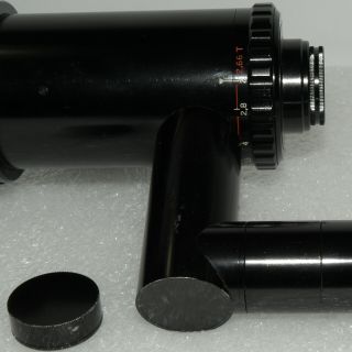 SOM Berthiot Paris PAN - CINOR 2/17 - 85mm Zoom Lens w/ Box & Accessories 3