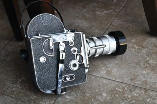 Bolex H16 Camera Body With A Zoom Lens
