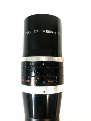 Kern - Paillard YVAR 1:4 f=150mm AR - 16 C - Mount Lens 2