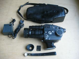 Beaulieu 4008zmll 8mm Camera W/schneider 6 - 66mm F/1.  8 Lens,  Accessories