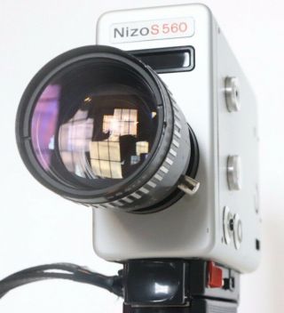 Braun Nizo S560 8 Camera Film Tested/ Works/ Variogon 7 - 56mm