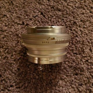 Ernst Leitz Wetzlar Leica Summaron F=3.  5 Cm 1:3.  5 Serial 1259336
