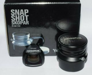 Voigtlander Snapshot - Skopar 25mm F4 Mc Leica Screw 39,  Finder