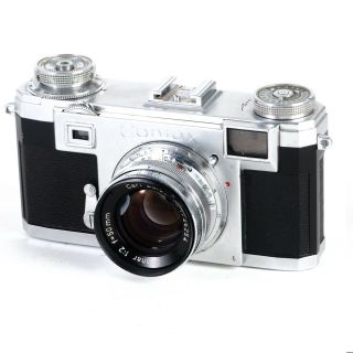 :Zeiss Ikon Contax IIa 35mm Rangefinder Camera w/ Sonnar 50mm f2 Lens 2