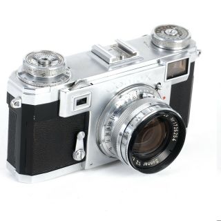 :Zeiss Ikon Contax IIa 35mm Rangefinder Camera w/ Sonnar 50mm f2 Lens 3