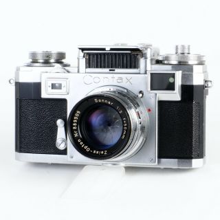 :zeiss Ikon Contax Iiia Color Dial Camera W/ Sonnar 50mm F2 Lens - [nm]