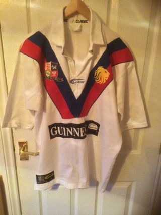 Vintage Great Britain & Ireland Rugby League Test Shirt 2001 46/48” Chest