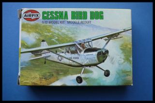 Vintage Airfix Cessna Bird Dog 1:72 Model Kit