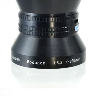 Rodenstock Rodegon Large Format Camera Lens 360mm,  f6.  3 SN 10480849 2