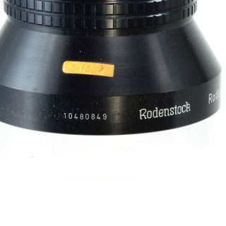 Rodenstock Rodegon Large Format Camera Lens 360mm,  f6.  3 SN 10480849 3