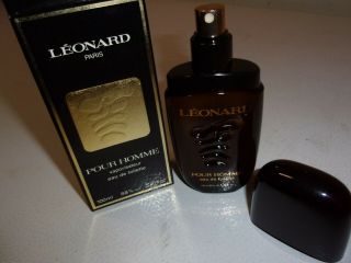 Leonard Paris Pour Homme Spray Eau De Toilette 3.  40 Fl Oz