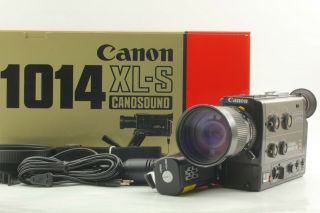 【n In Box】canon 1014 Xl - S 8 8mm Film Movie Camera W/ Mic From Japan