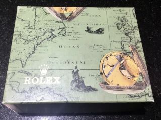 Vintage Rolex Watch Outer Box With Receipt