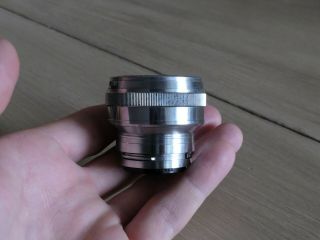 Contax Rangefinder Carl Zeiss Sonnar 5cm f1.  5 Lens,  Please Read 2