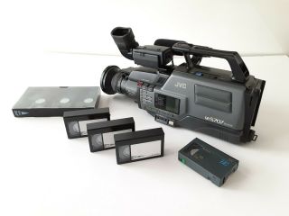 Jvc Gr - S707 Vhs Svhs Camcorder Camera Recorder/player