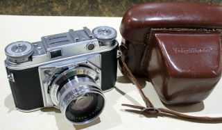 Voigtlander Prominent W 50 F1.  5 Ultron & Case Well