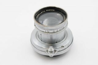 Leica Ernst Leitz Wetzlar Summar f=5cm 1:2 Lens 2