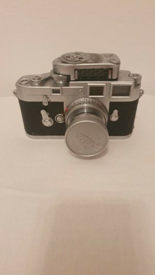 Leica M3 35mm Rangefinder Camera 1955 F5cm 1;2 Lens Preserved And