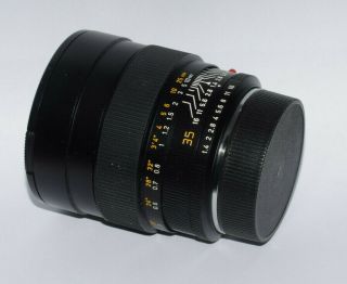 Lens Leica Germany Summilux R 1,  4/35mm E67 Rom For Leica R 4