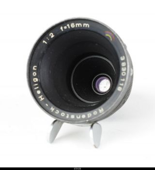 Lens Black Rodenstock Heligon 2/16mm for Arri Arriflex ST 16mm 2