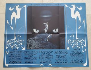 Vintage (1971) Poster (287) Bill Graham Presents: Fillmore West (david Singer)