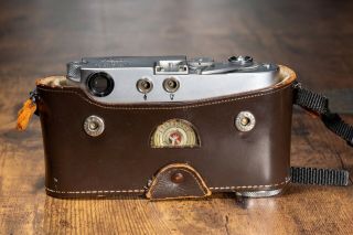 Leica M2 with Leica M shoe mount meter 3