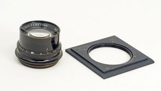 Carl Zeiss Jena Series 1c Tessar 180mm F4.  5 Lens Graflex A Board 5