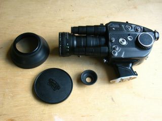 Beaulieu 4008zmll 8mm Camera W/schneider 6 - 66mm F/1.  8 Lens,  Hood,  Cap