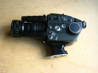 Beaulieu 4008ZMll 8MM Camera w/Schneider 6 - 66MM f/1.  8 Lens,  Hood,  Cap 5
