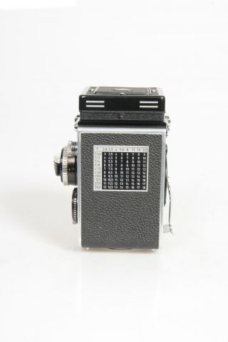 Rollei Rolleiflex 3.  5F TLR Camera w/75mm f3.  5 Zeiss Planar Lens 467 6