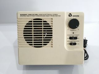 Vintage Arvin Heat/fan Electric Heater - Model 29h4005