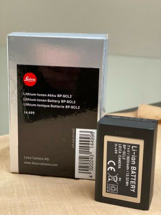 Leica Bp - Scl2 Lithium - Ion Camerav Battery Pack (7.  4v,  1800 Mah) 14499