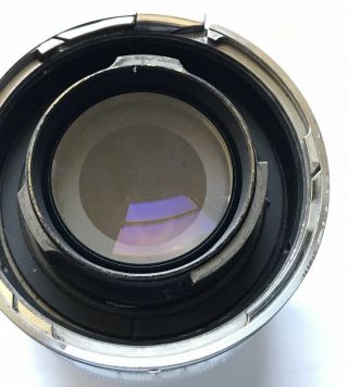Tokyo 85mm f2 Nikon rangefinder lens 8.  5cm RF camera nikkor P C - S mount MIOJ 5