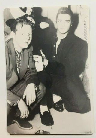 Elvis Presley 40,  Yr Old Vintage Black And White Photo G1 - 14