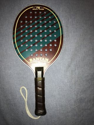 Vintage Bantam By Marcraft Paddle Ball Racquet