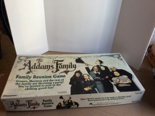 Vintage 1991 Pressman The Addams Family Board Game