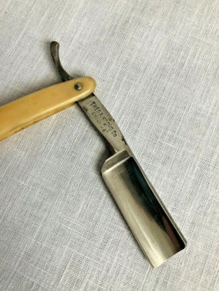Theo Kochs Chicago Antique Straight Razor Made in Germany Short Blade 3