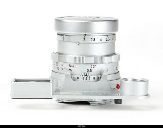 Lens Leica Summicron 50mm f2 Dual Range lens for Leica M With Casse 2