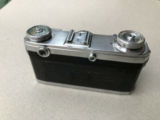 Zeiss Ikon Contax IIa Camera Color Dial w/ 50mm F/1.  5 Sonnar lens 2