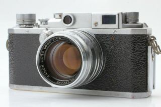 [exc,  ] Canon Iiia Rangefinder Camera W/ 50mm F/1.  8 Lens From Japan 2020139