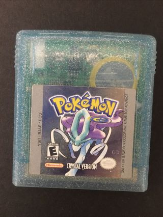 Pokemon: Crystal Version Authentic Vintage Game Boy Color,  2001