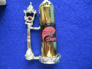 Vintage Dusk To Dawn Vanity Perfume Bottle Holder