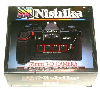Nishika N8000 - - 35mm Camera - - Factory - - Nib