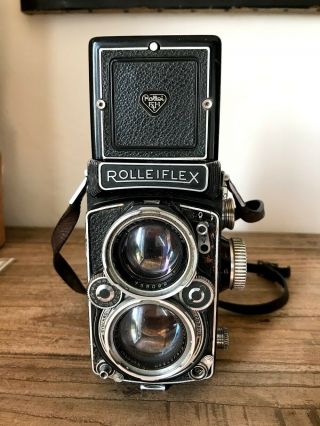 Rolleiflex Automat 2.  8 D Tlr Film Camera Xenotar 1:2.  8/80