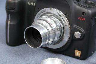 Wollensak Cine Raptar 1 " (25mm) F1.  9 C - Mount Lens Bmdcc Adaptable