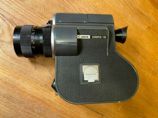 Canon Scoopic 16mm Film Movie Camera 13 - 76mm Canon Lens F/1.  6